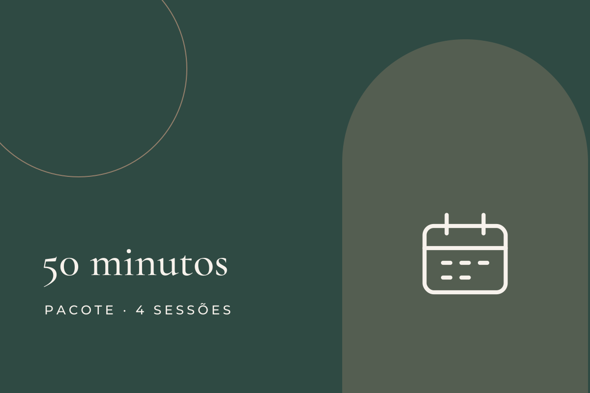 Pacote mensal com 4 sessões